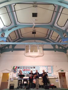Shebang with Terry D in URC for Dorking Christmas Festival 2019